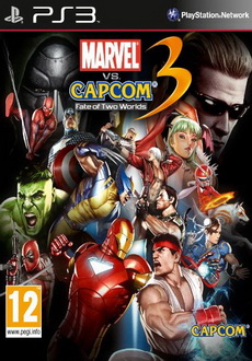 "Marvel vs. Capcom 3: Fate of Two Worlds" (2011) PS3-DUPLEX