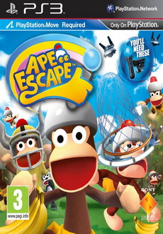 "Ape Escape" (2010) PS3-DUPLEX