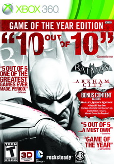 "Batman: Arkham City - GOTY" (2012) XBOX360-COMPLEX