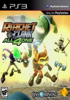 "Ratchet & Clank: All 4 One" (2011) PS3-DUPLEX